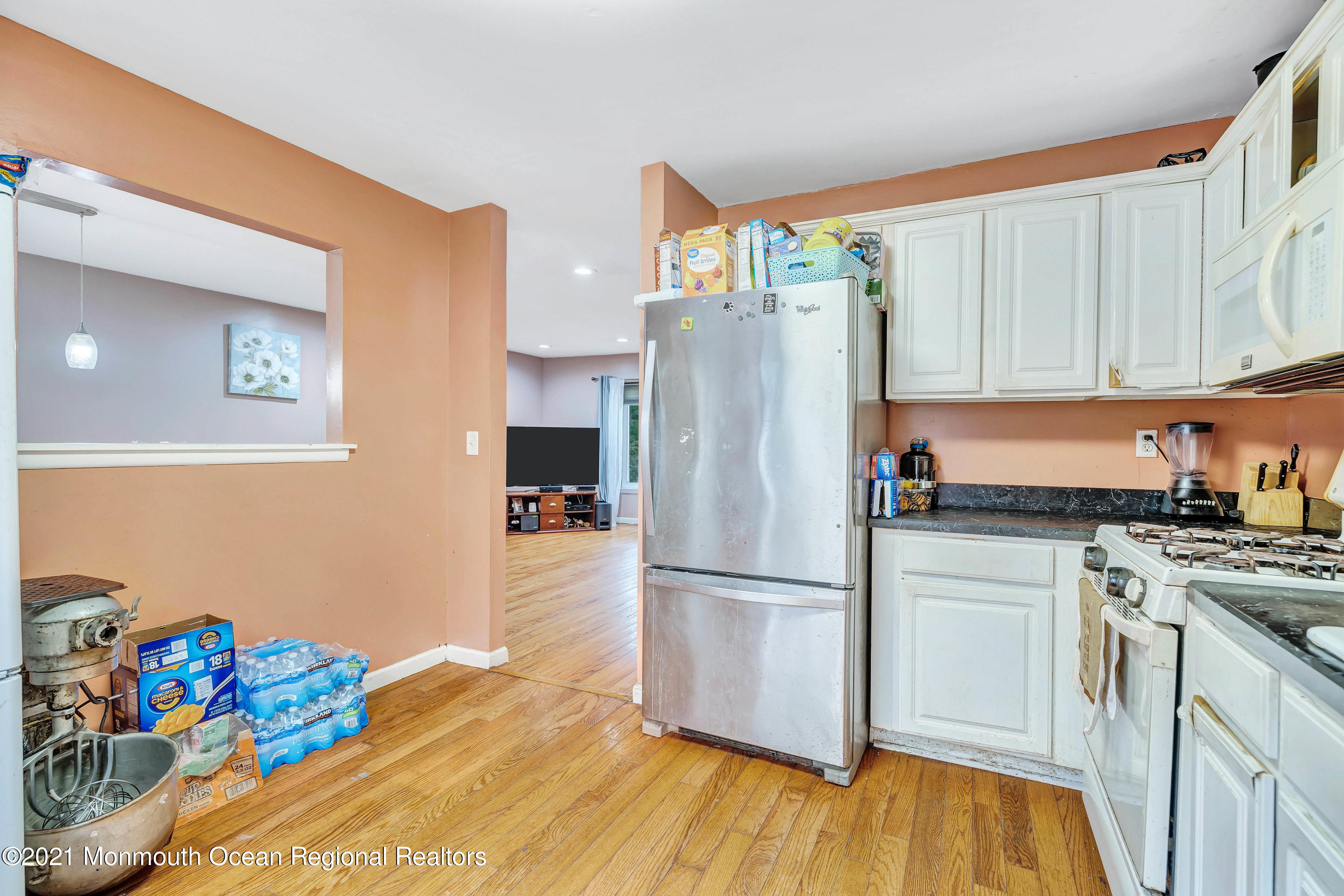 458 Brewers Bridge Road Jackson, NJ 08527 - Photo 15 of 27 a kitchen with stainless steel appliances granite countertop a refrigerator sink and stove