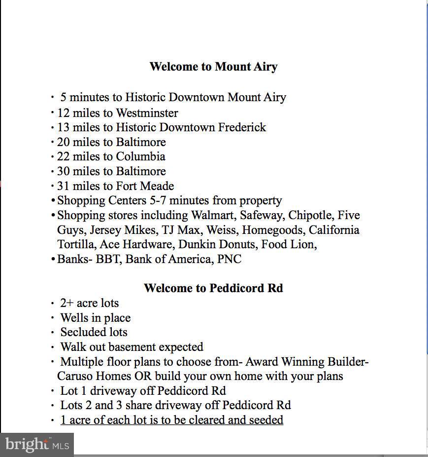 14610 Peddicord Road Mount Airy, MD 21771 - Photo 13 of 13 Convenient Location