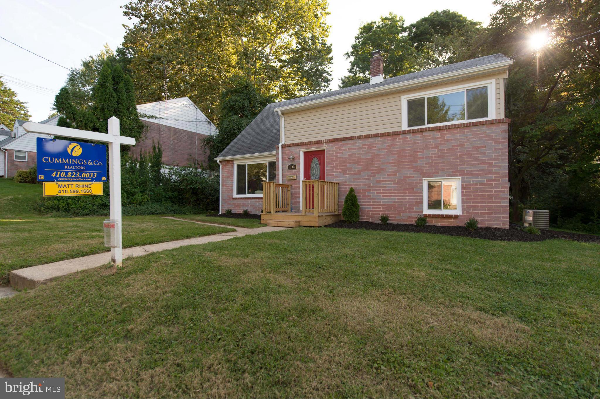 1308 Saddleback Road Baltimore, MD 21208 - Photo 2 of 30 Exterior (Front)