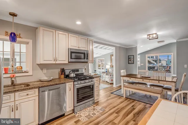 a room with furniture and wooden floor