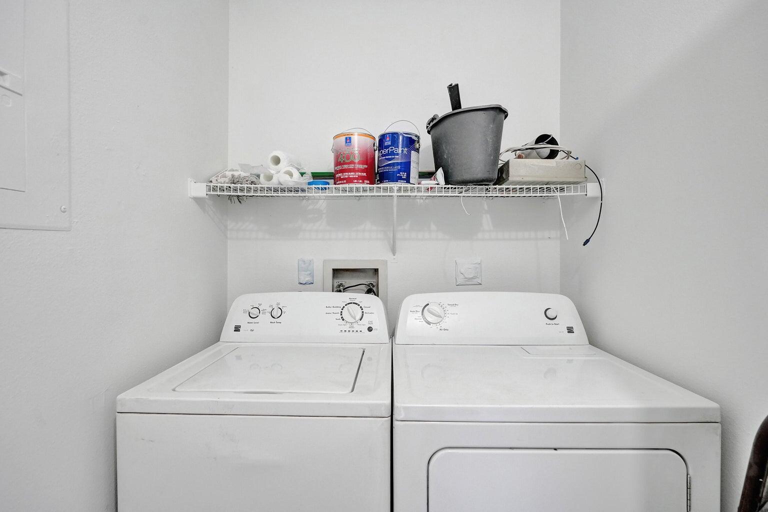 4015 West McNab Road, Unit D204 Pompano Beach, FL 33069 - Photo 10 of 46 a utility room with dryer and washer