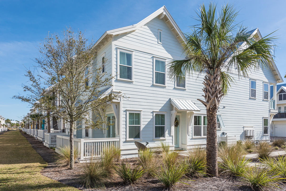 104 Milestone Dr Inlet Beach, Unit A Inlet Beach, FL 32461 - Photo 1 of 10 a front view of a house with a tree