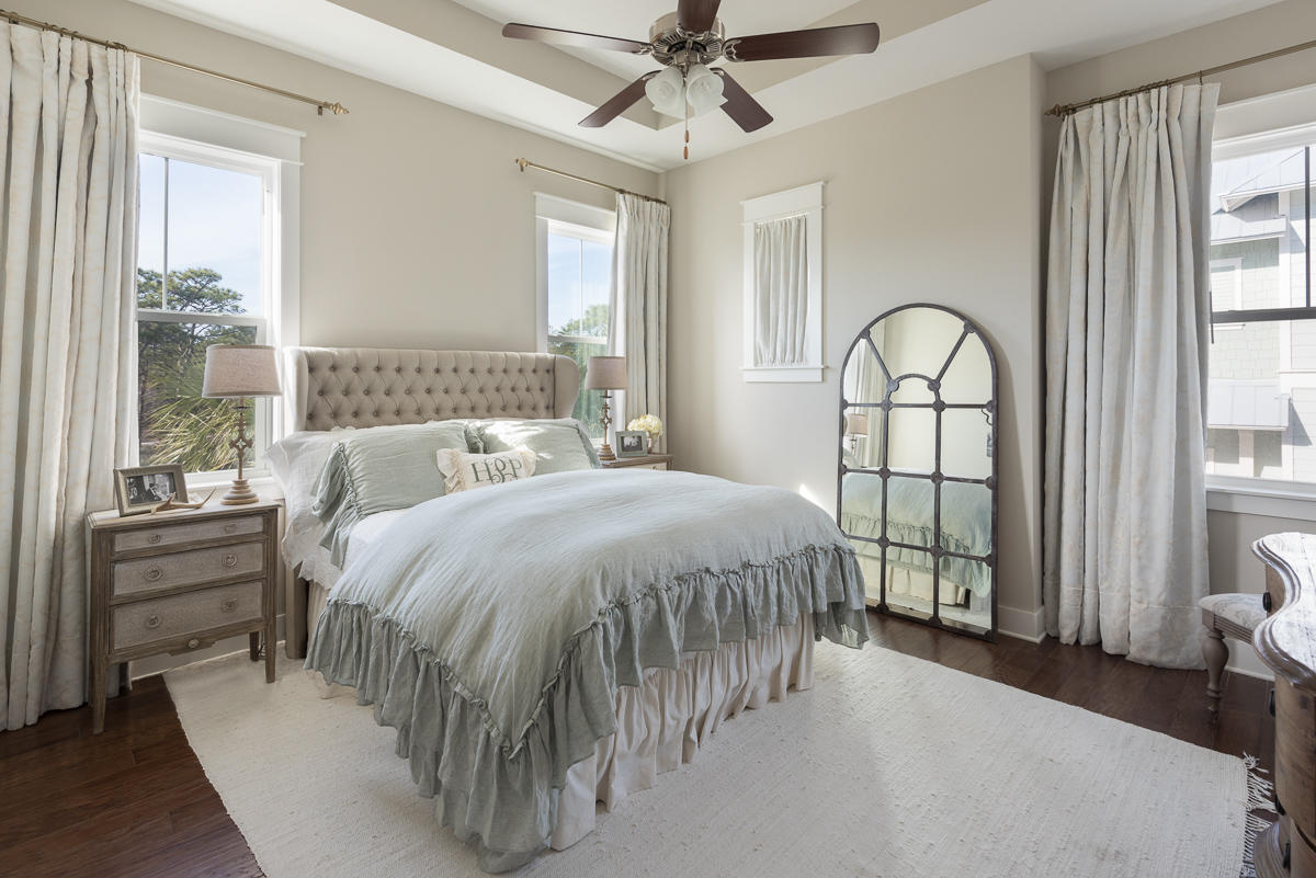 104 Milestone Dr Inlet Beach, Unit A Inlet Beach, FL 32461 - Photo 9 of 10 a bed sitting in a bedroom next to a window