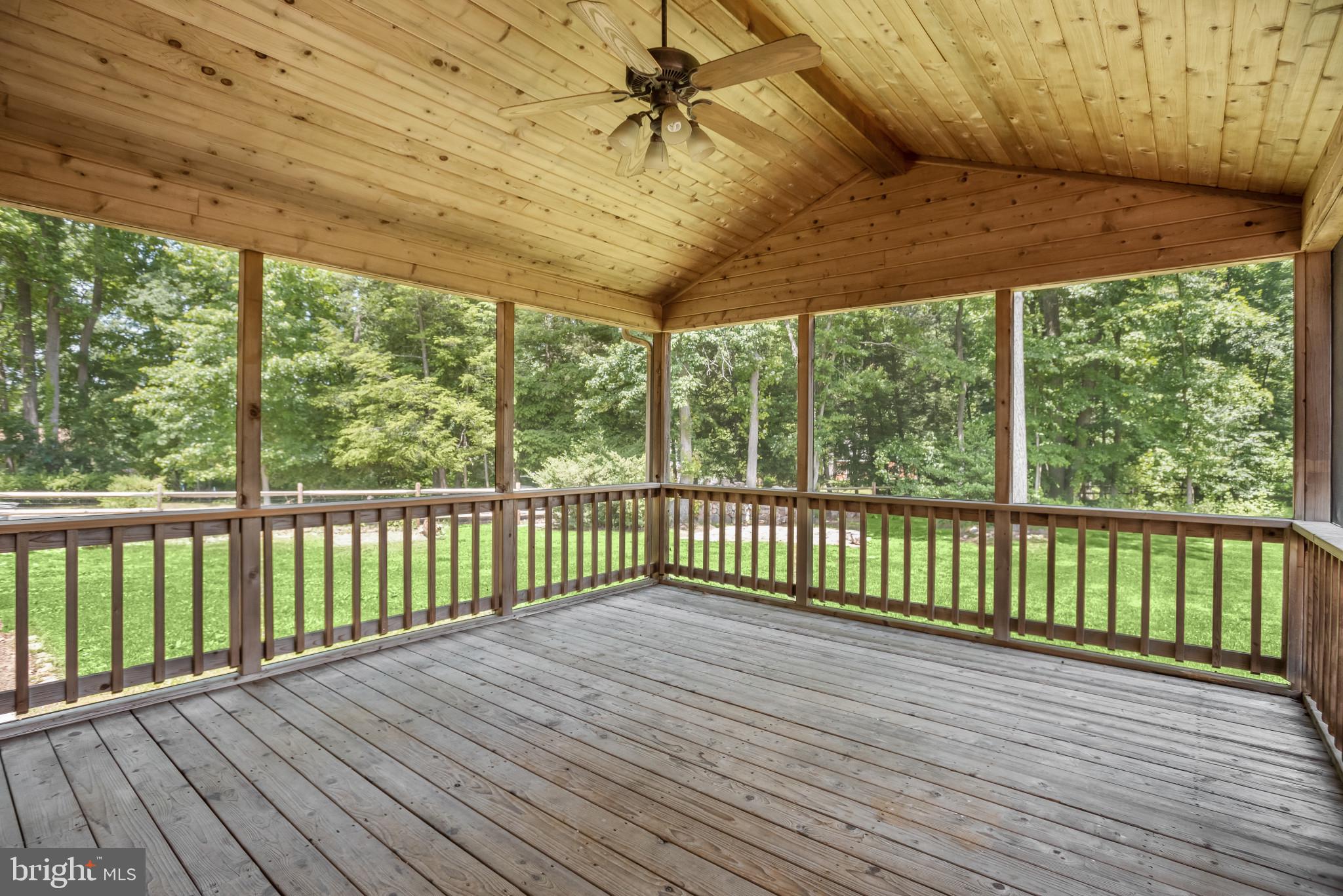 12261 Etchison Road Ellicott City, MD 21042 - Photo 53 of 69 Huge screened porch