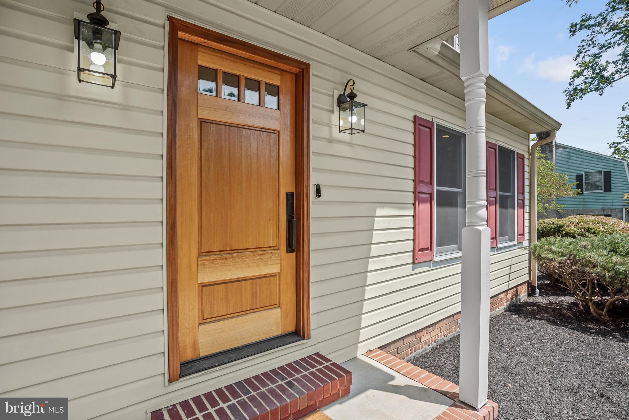 12261 Etchison Road Ellicott City, MD 21042 - Photo 8 of 69 Mahogany front door