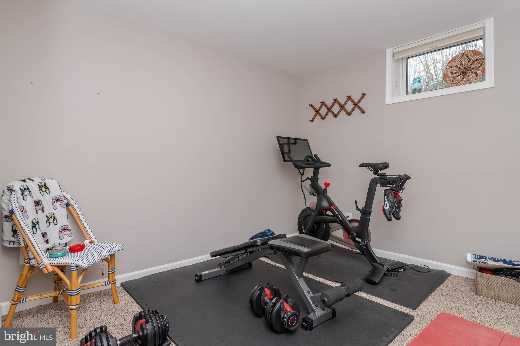 1522 Southview Road Bel Air, MD 21015 - Photo 33 of 42 a view of a room with gym equipment