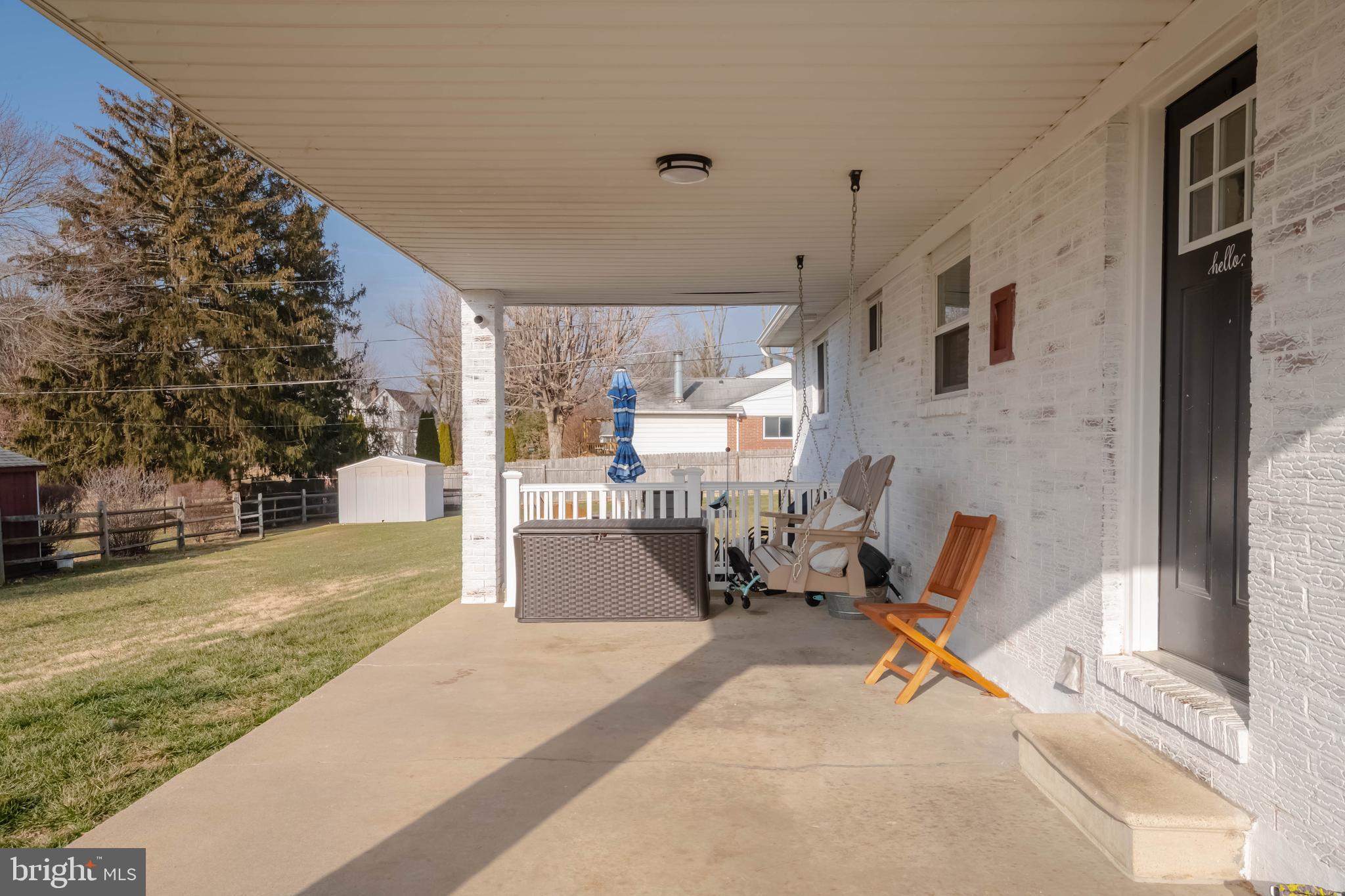 1522 Southview Road Bel Air, MD 21015 - Photo 5 of 42 a view of a backyard with a patio