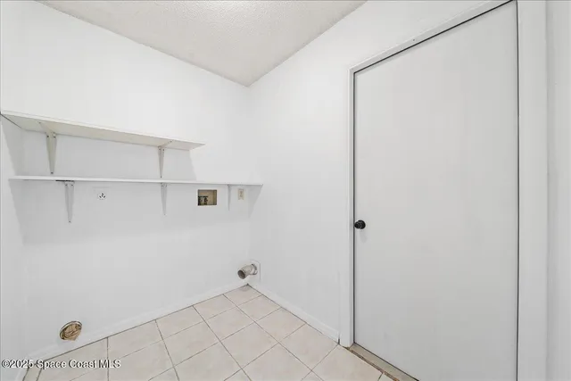 a view of a small space