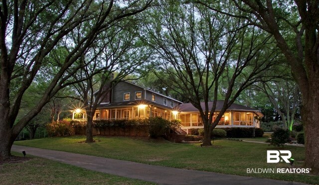 10890 Grant Road Fairhope, AL 36532 - Photo 4 of 42 Back at Dusk