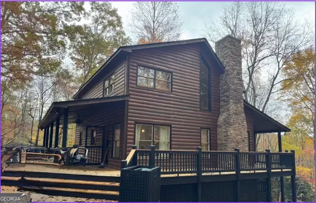 front view of a house with a small yard