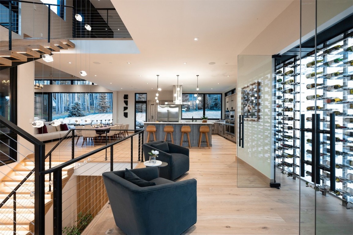 119 Boulder Circle Breckenridge, CO 80424 - Photo 13 of 50 a living room with furniture and a flat screen tv