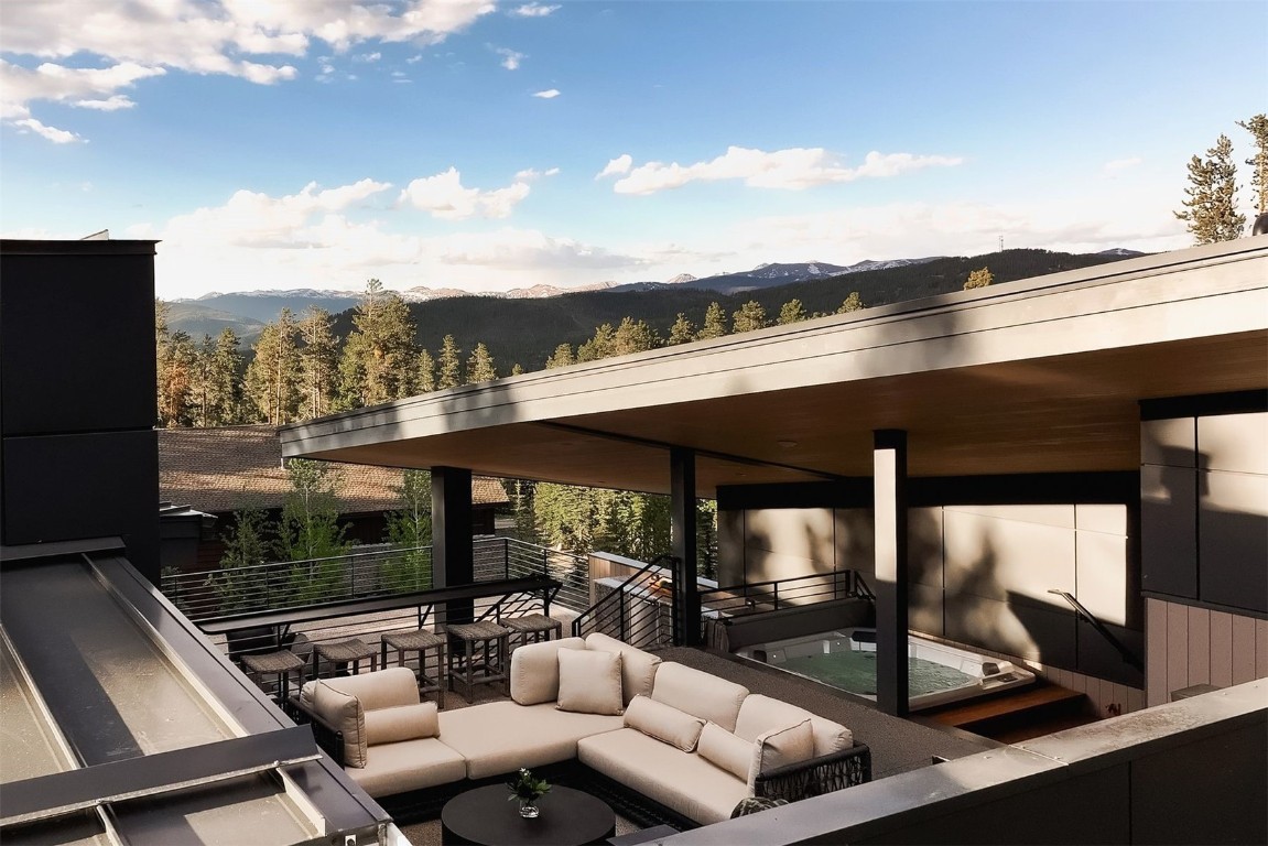 119 Boulder Circle Breckenridge, CO 80424 - Photo 37 of 50 a view of roof deck with seating space