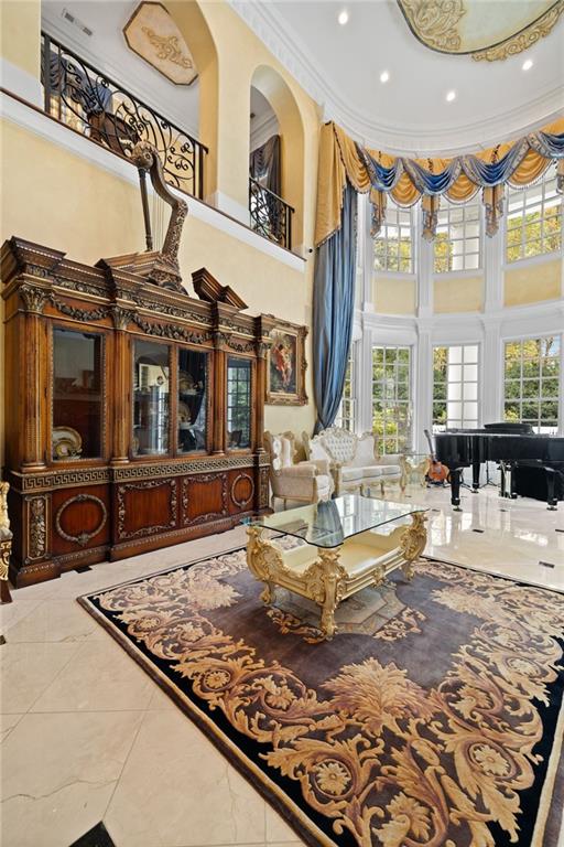 3687 Briarcliff Road Northeast Atlanta, GA 30345 - Photo 66 of 131 a living room with fireplace furniture and a flat screen tv