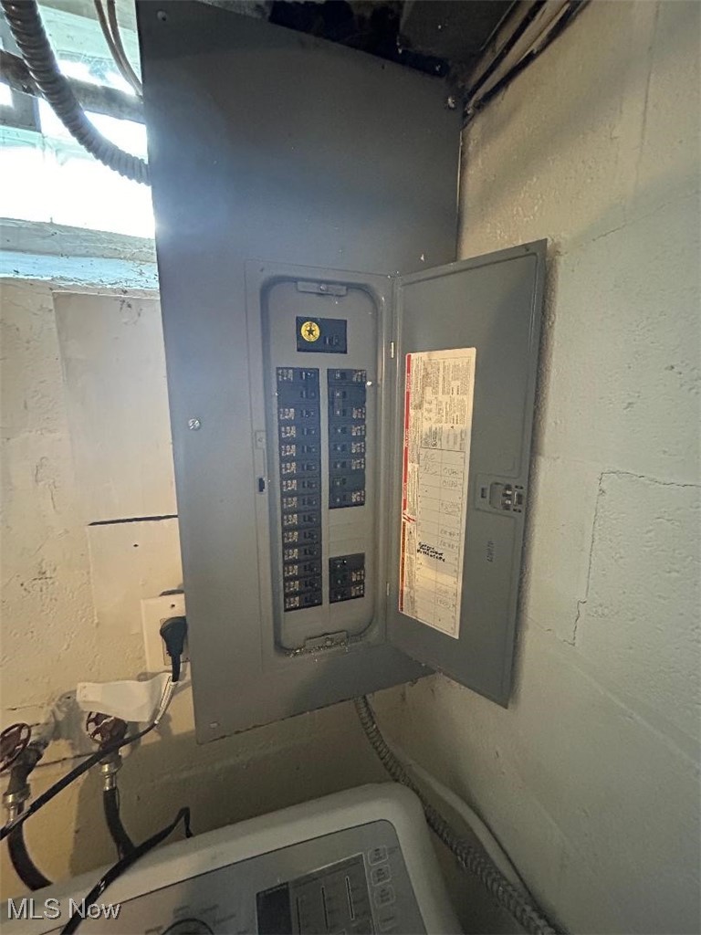 1130 Carver Road Cleveland, OH 44112 - Photo 22 of 32 Utility room with electric panel