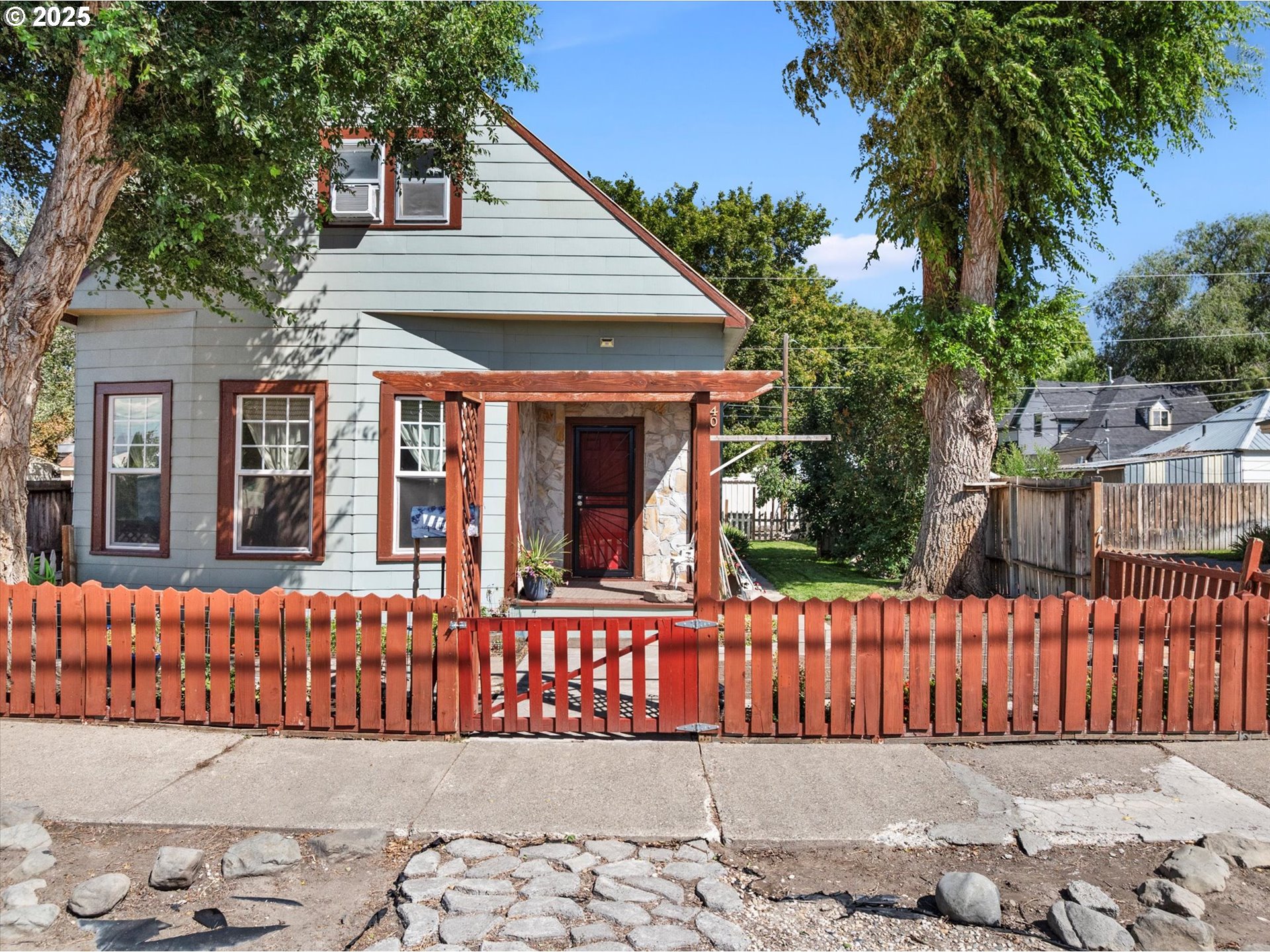 front view of a house