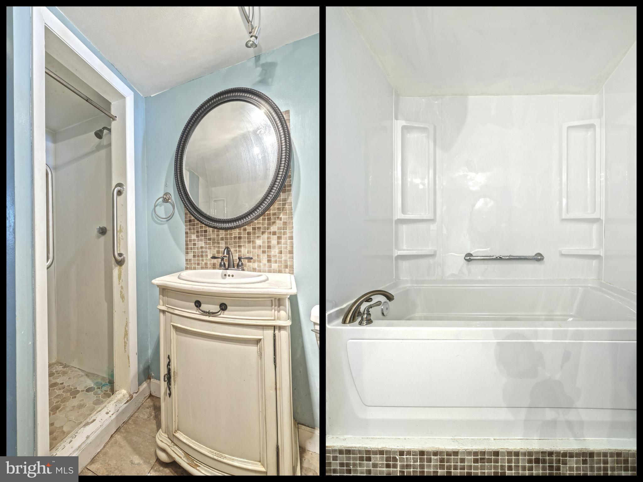 147 Mud College Road Littlestown, PA 17340 - Photo 25 of 43 a bathroom with a sink and a mirror