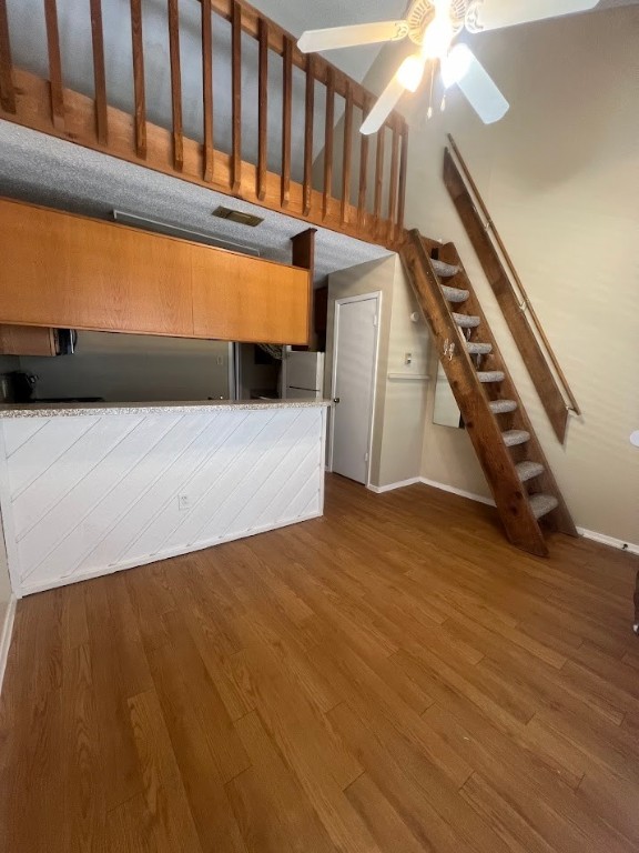 2210 Pearl Street, Unit 302 Austin, TX 78705 - Photo 8 of 18 a view of an empty room with stairs