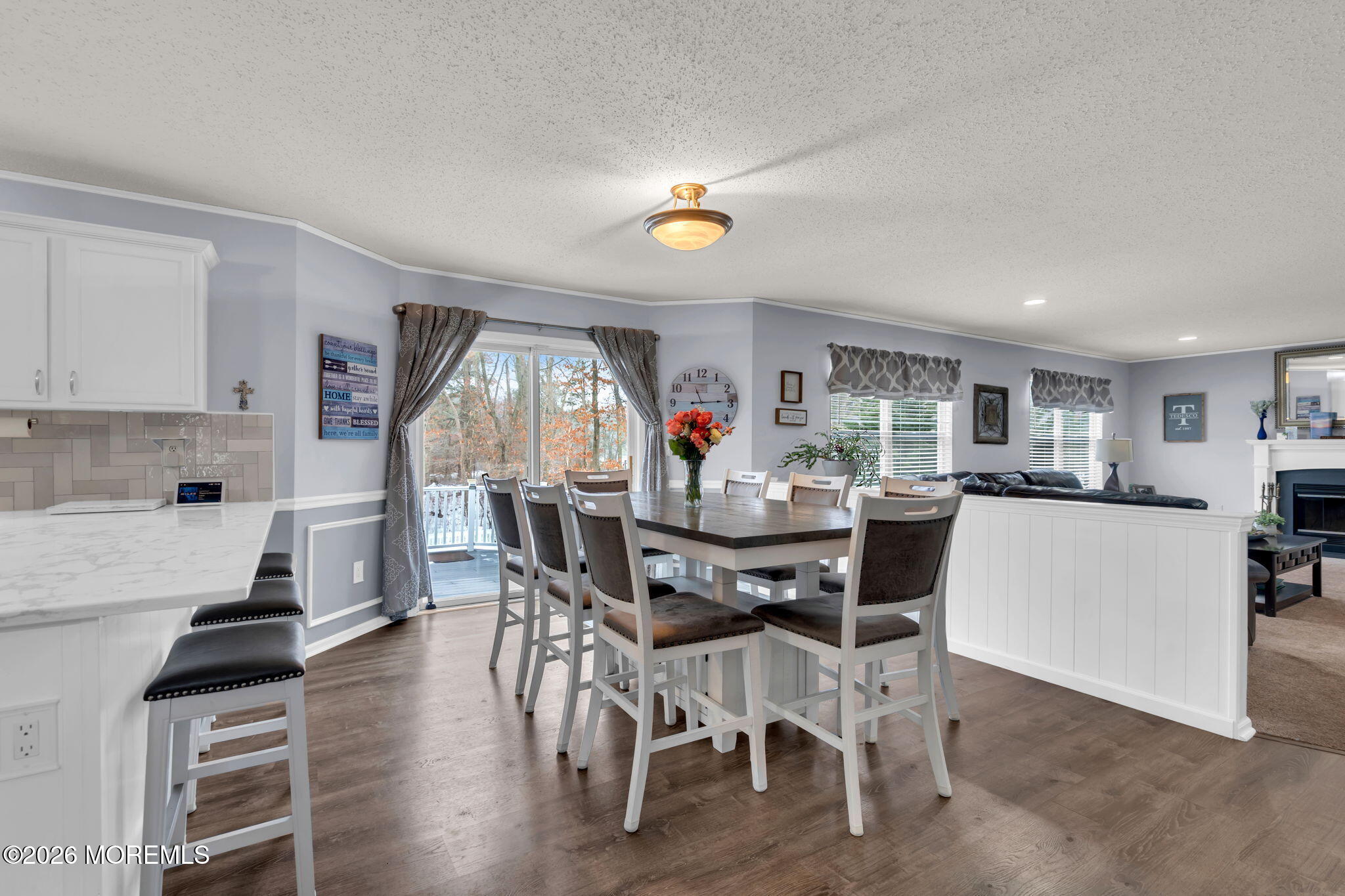 93 West Shenendoah Road Howell, NJ 07731 - Photo 4 of 30 a view of a dining room with furniture and wooden floor