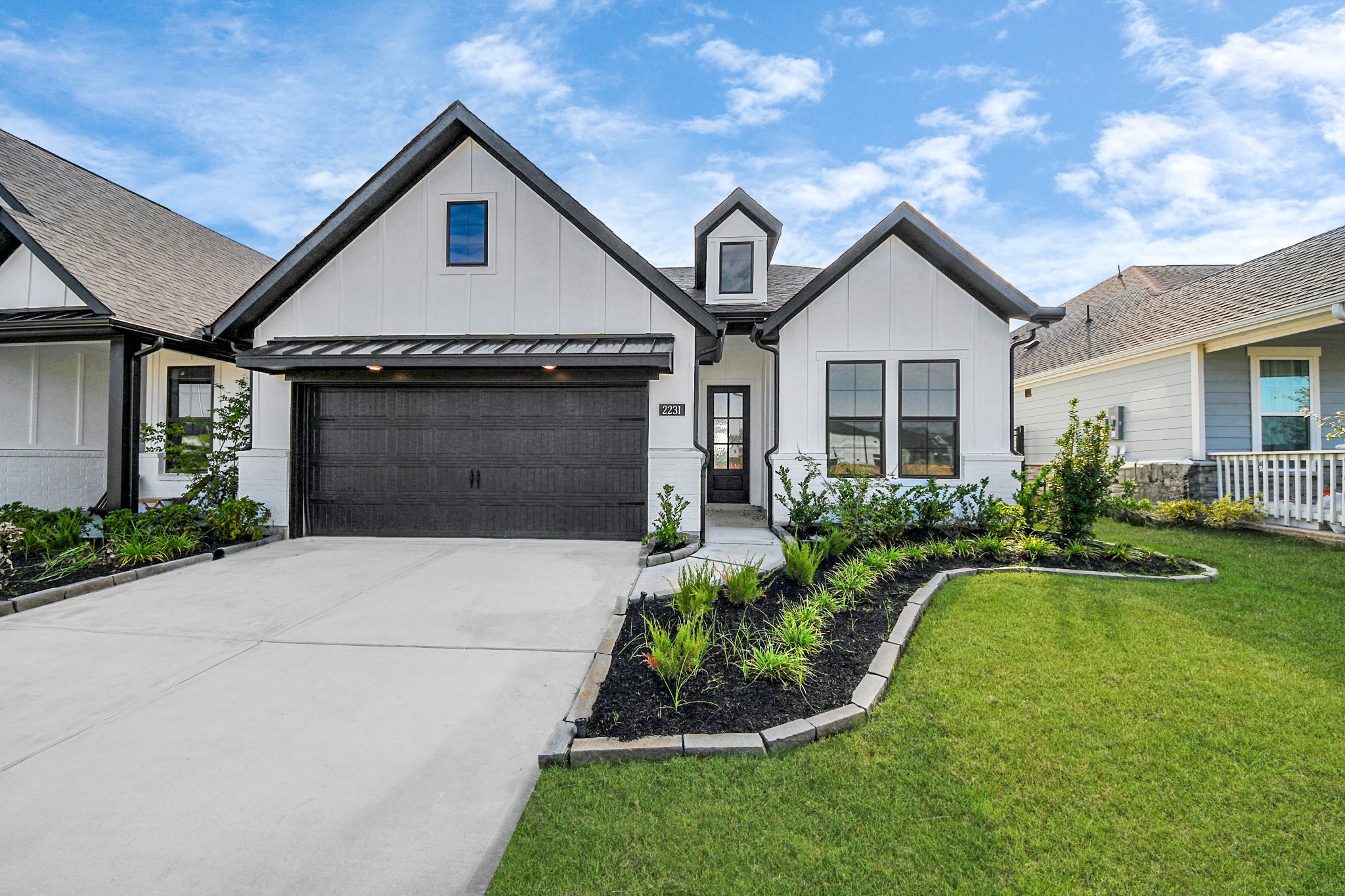 2231 Birch View Lane Katy, TX 77494 - Photo 34 of 40 a front view of a house with a yard