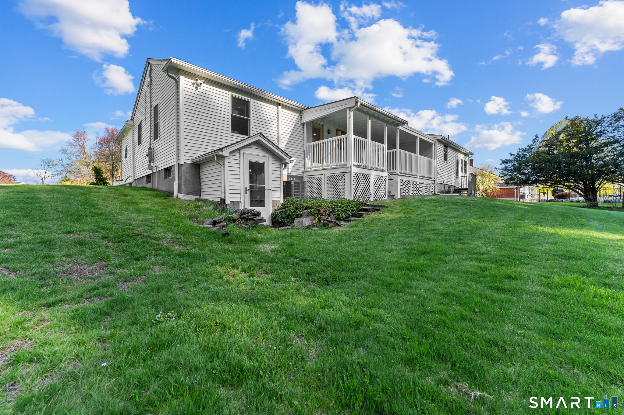1253 North Street Suffield, CT 06078 - Photo 25 of 33 a house view with a garden space