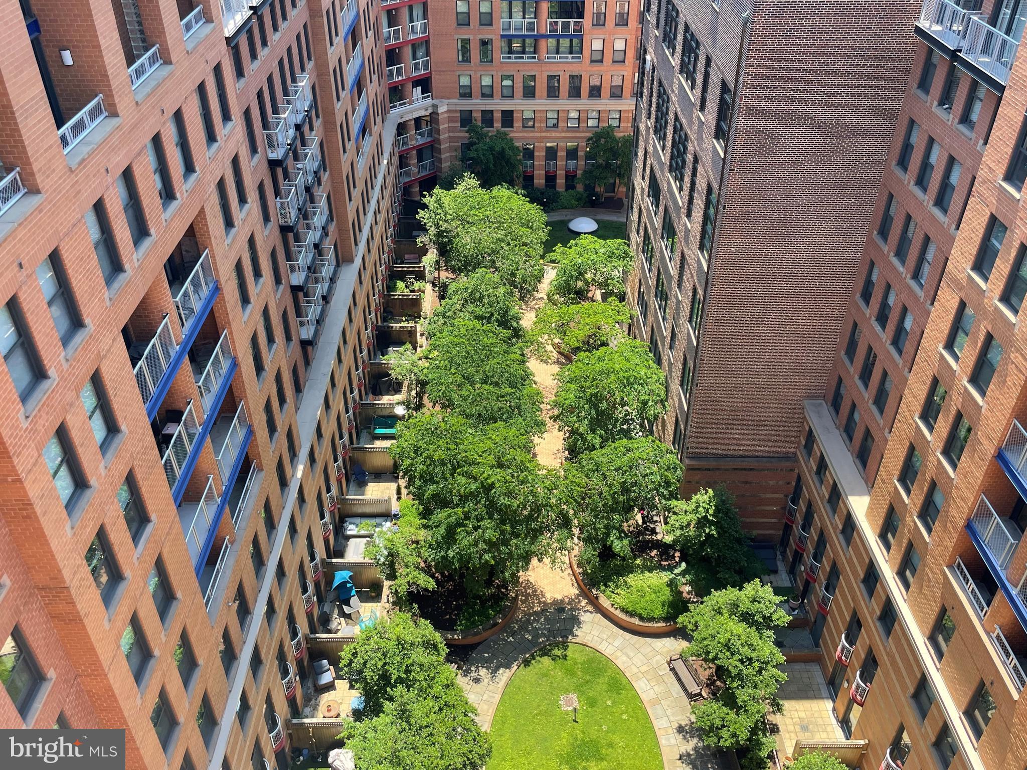 616 E Street Northwest, Unit 711 Washington, DC 20004 - Photo 33 of 44 Rear Courtyard