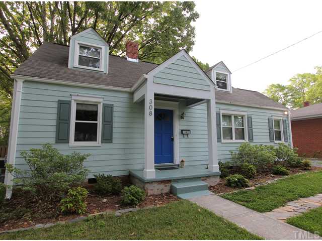 308 Colleton Road Raleigh, NC 27610 - Photo 24 of 25 a front view of a house with garden