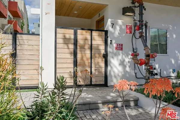 a view of a street from a building