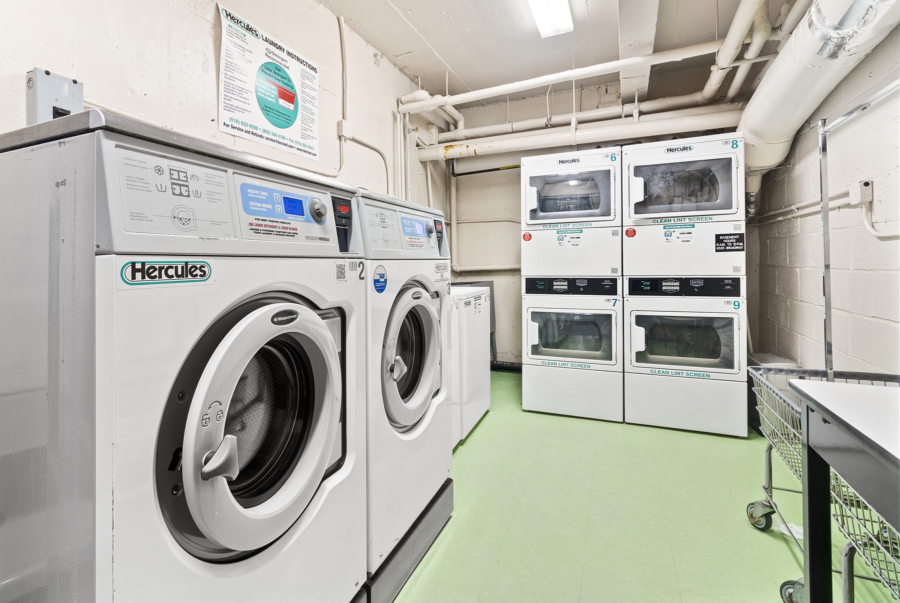 6535 Broadway, Unit 2A Bronx, NY 10471 - Photo 9 of 11 a utility room with dryer and washer