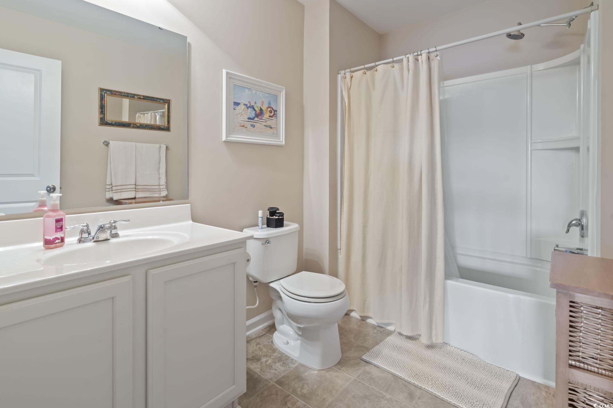 5060 Prato Loop Myrtle Beach, SC 29579 - Photo 29 of 40 Full bathroom featuring vanity, toilet, shower / t