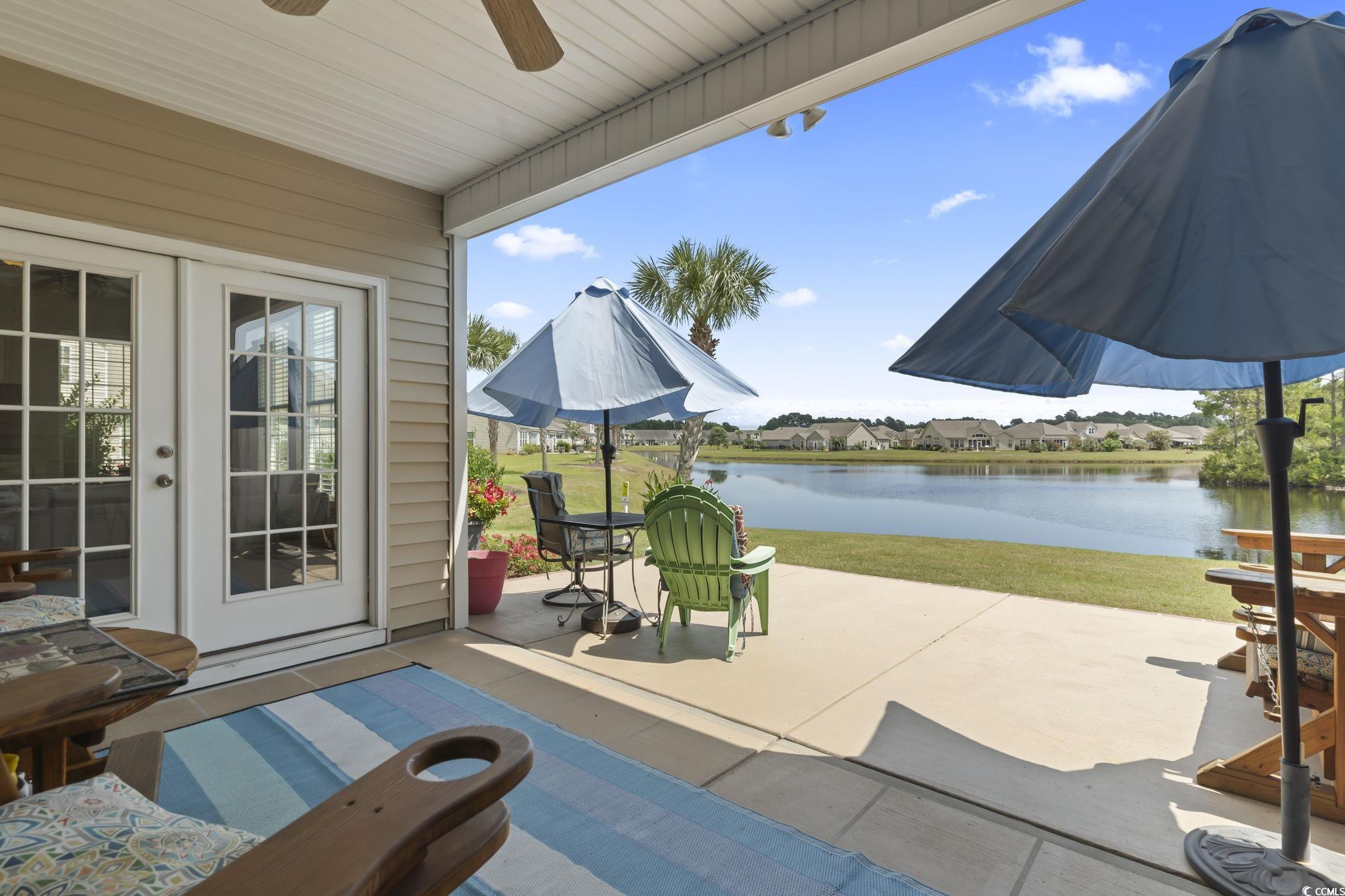 5060 Prato Loop Myrtle Beach, SC 29579 - Photo 33 of 40 View of patio / terrace featuring ceiling fan and