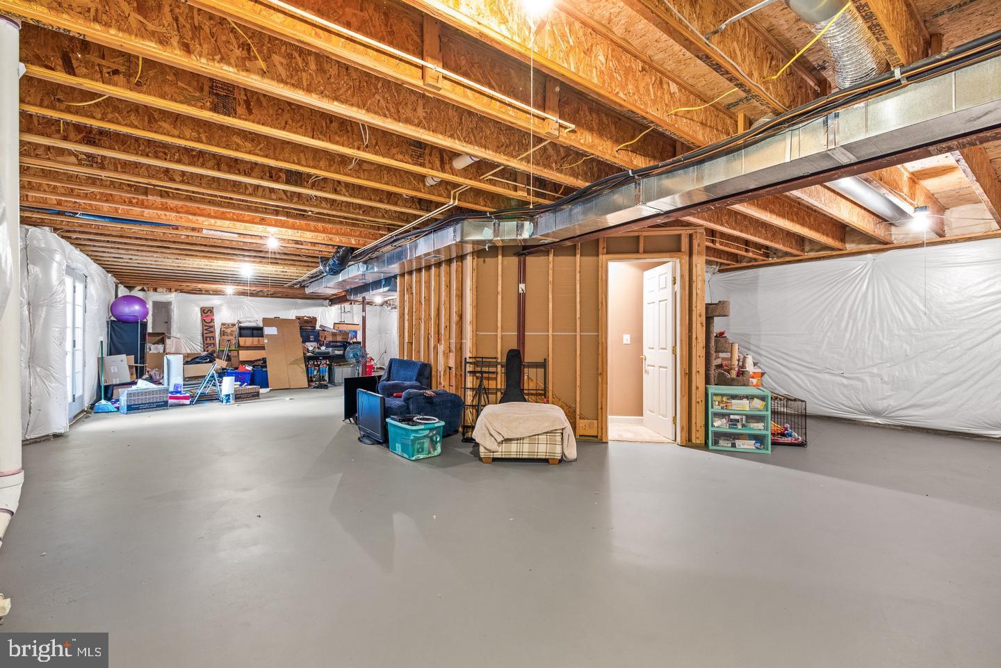 3314 Lady Catherine Circle Triangle, VA 22172 - Photo 28 of 33 Room to Grow in the Unfinished Basement!