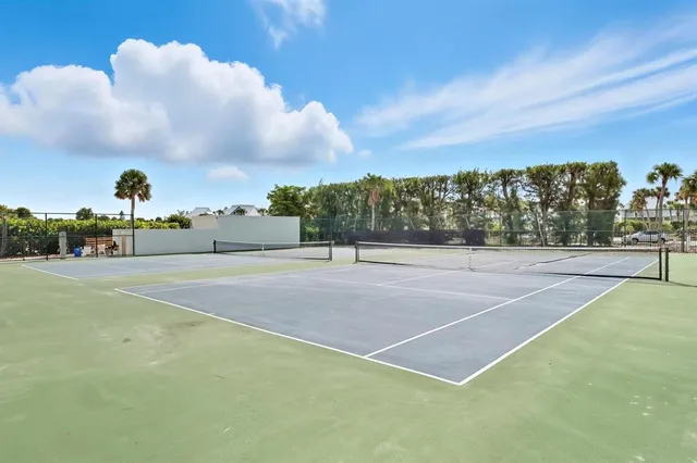 a view of a tennis court