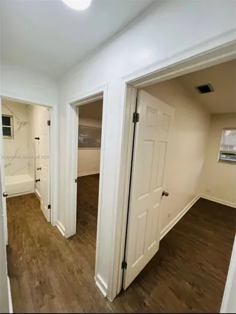 wooden floor in an empty room