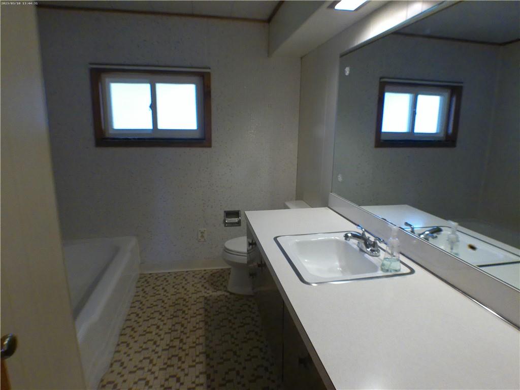 105 Single Street Carmichaels, PA 15320 - Photo 31 of 43 a bathroom with a sink and a toilet