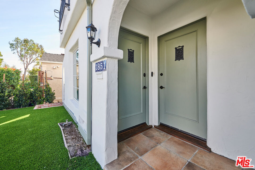 1849 Benecia Avenue Los Angeles, CA 90025 - Photo 29 of 59 a view of an entrance with garden