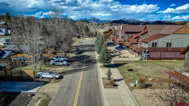 a view of a house with a garden