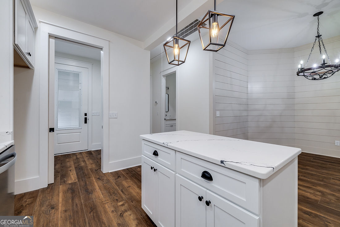 610 Rogers Street Pooler, GA 31322 - Photo 14 of 30 a bathroom with a sink a vanity and a mirror