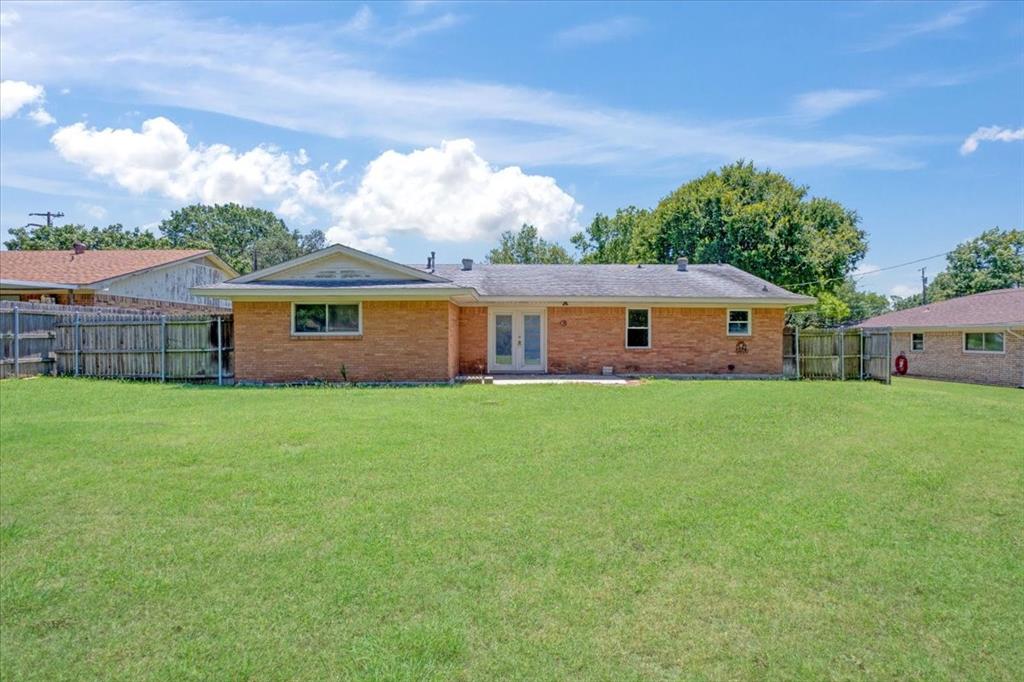 Undisclosed Address Howe, TX 75459 - Photo 23 of 29 a front view of house with yard and green space