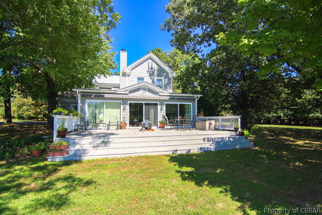 4164 Bluff Point Road Kilmarnock, VA 22482 - Photo 4 of 45 Large Deck