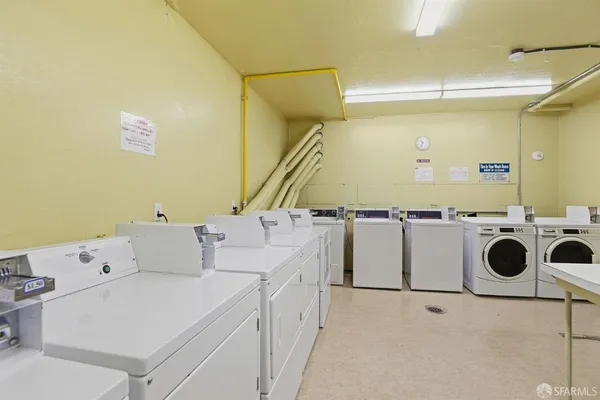a view of storage and utility room