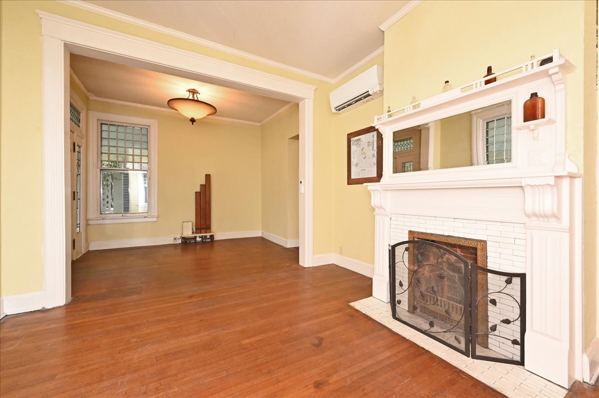 426 Sherman Street Southeast Decatur, AL 35601 - Photo 6 of 41 a view of livingroom with furniture and a fireplace