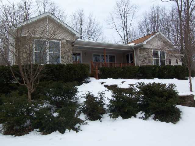 2047 Bailey Road Ontario, NY 14519 - Photo 1 of 1 Exterior Front. On cleared and landscaped area sur