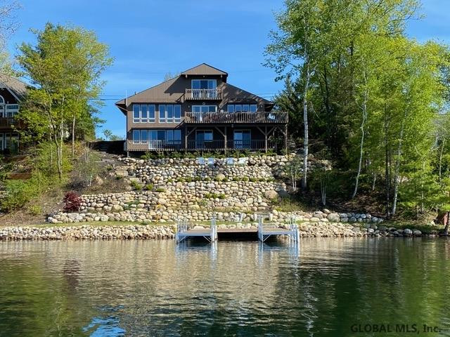 153 Birdsall Road Queensbury, NY 12804 - Photo 1 of 22 117 feet of lake front with U shape dock