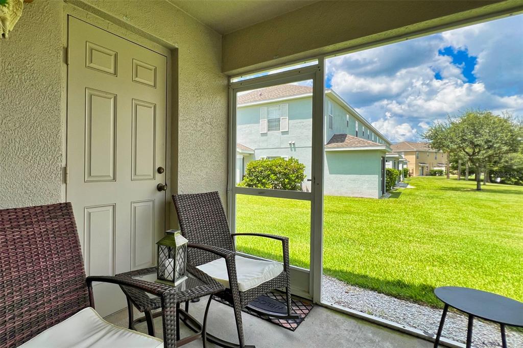 14741 Amberjack Terrace Lakewood Ranch, FL 34202 - Photo 15 of 48 a view of an chairs and table in the balcony