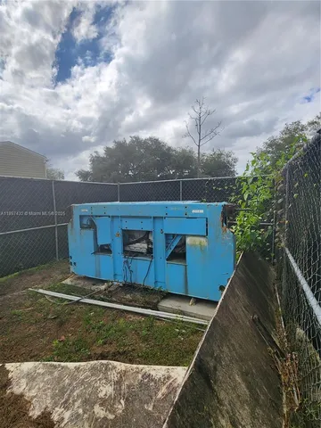 a view of outdoor space with seating