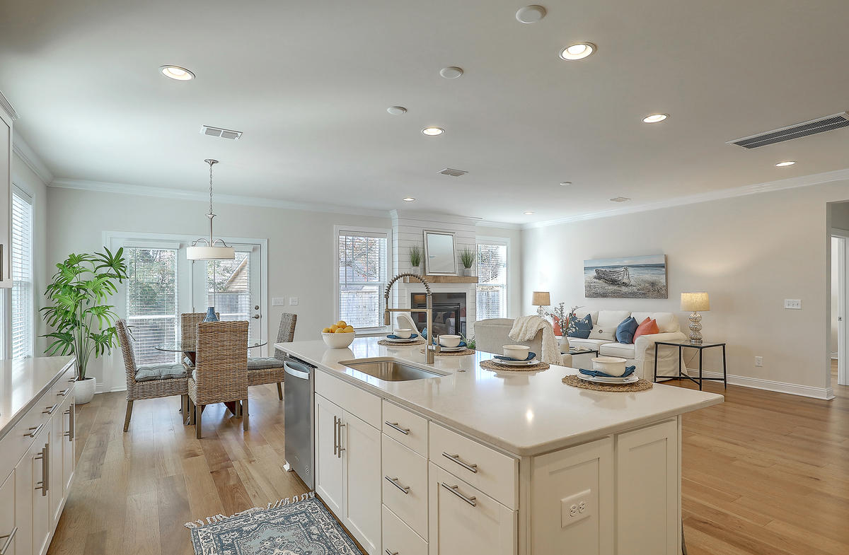 1273 Gannett Road Mount Pleasant, SC 29464 - Photo 11 of 45 Kitchen to Breakfast & GR