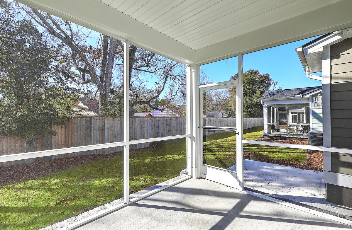 1273 Gannett Road Mount Pleasant, SC 29464 - Photo 37 of 45 Screened porch & cement pad