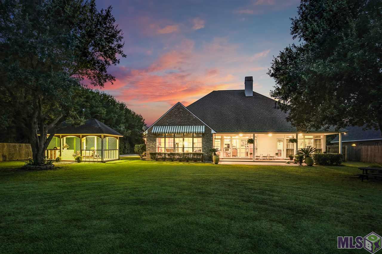 18542 Perkins Road Prairieville, LA 70769 - Photo 33 of 36 Night view from the lake