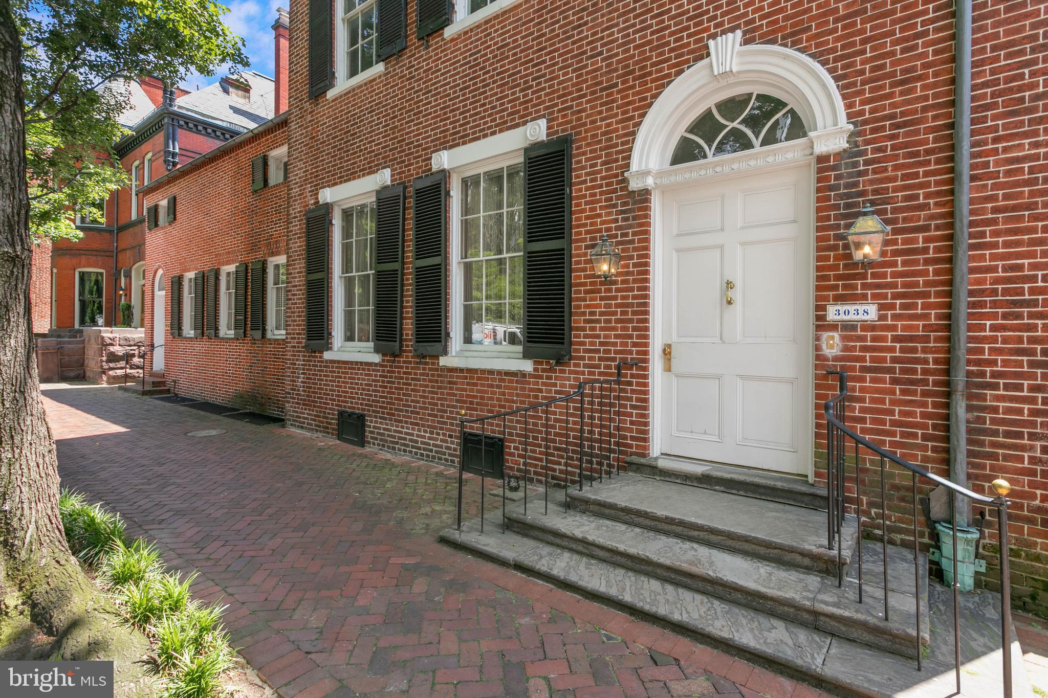3038 N Street Northwest Washington, DC 20007 - Photo 2 of 15 Facade Western View