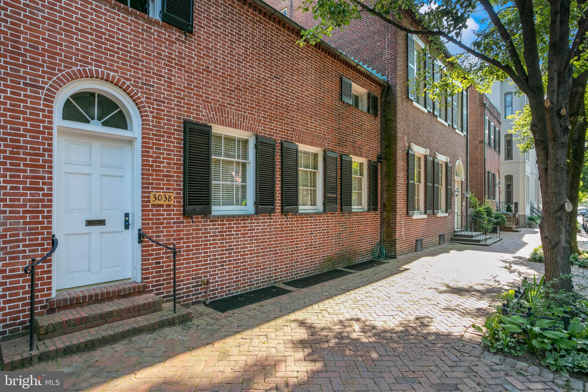 3038 N Street Northwest Washington, DC 20007 - Photo 3 of 15 Facade Eastern View